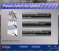 Migo Recover Lost Data screenshot